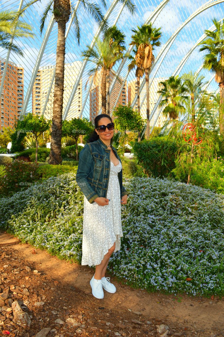 jardines del museo de las artes