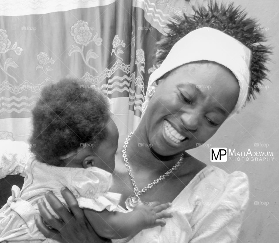No one can really say or describe the bounds between a mother and her child... A mother love for her child is undiluted
