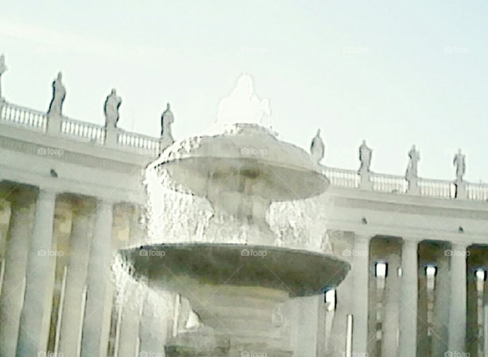 Fountain in Vatican City