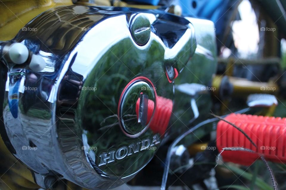 Block machine never tired to always clean, Honda always be heart