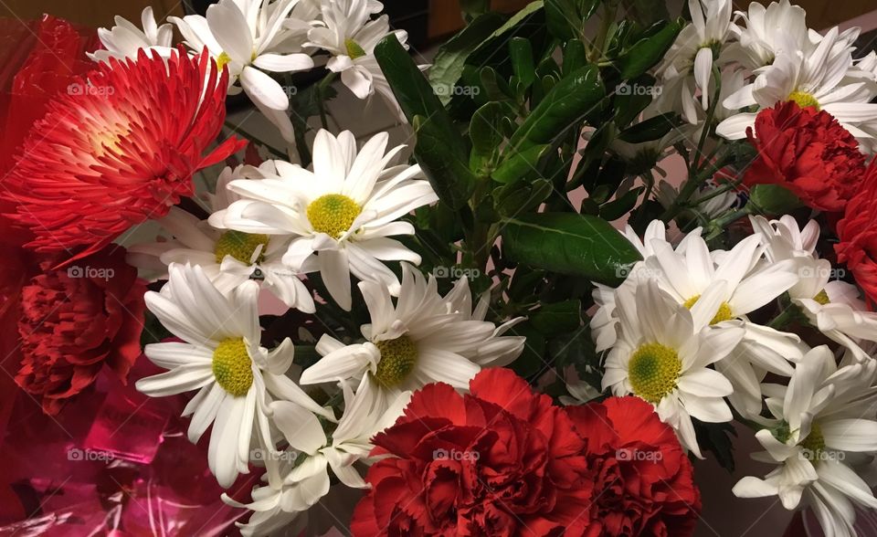 Flower Bouquet Close Up