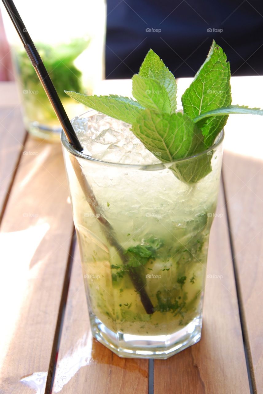 glass drink straw mojito by humlabumla1