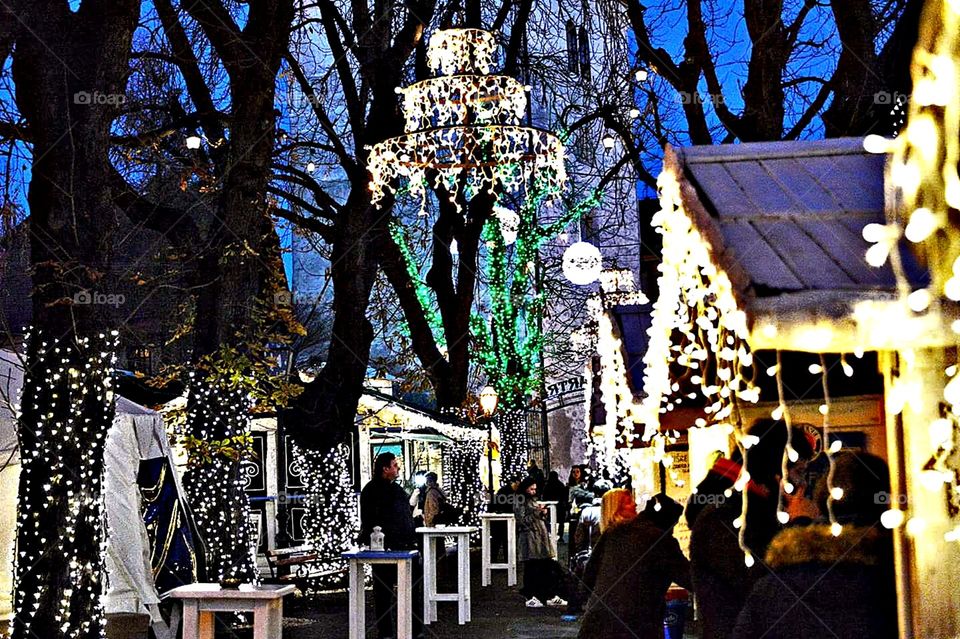 Christmas time is coming at my city center