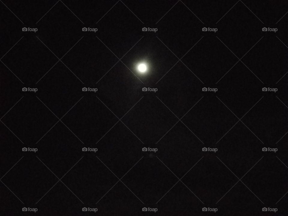 Super Blue Moon before Lunar Eclipse  Jan. 2018