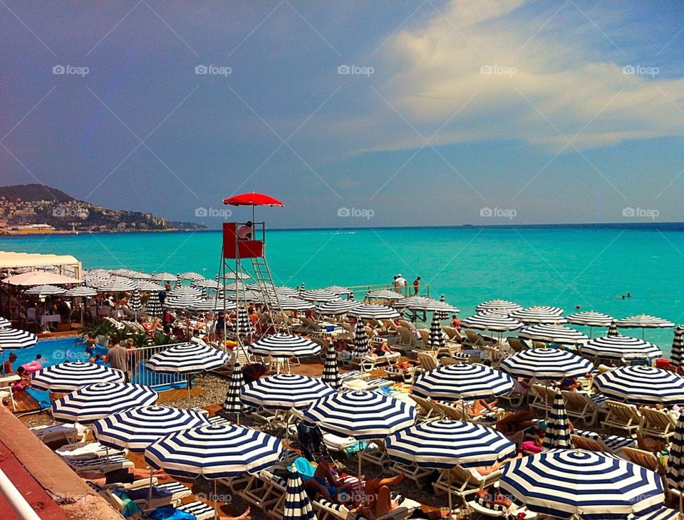 Life guard tower, Nice, France