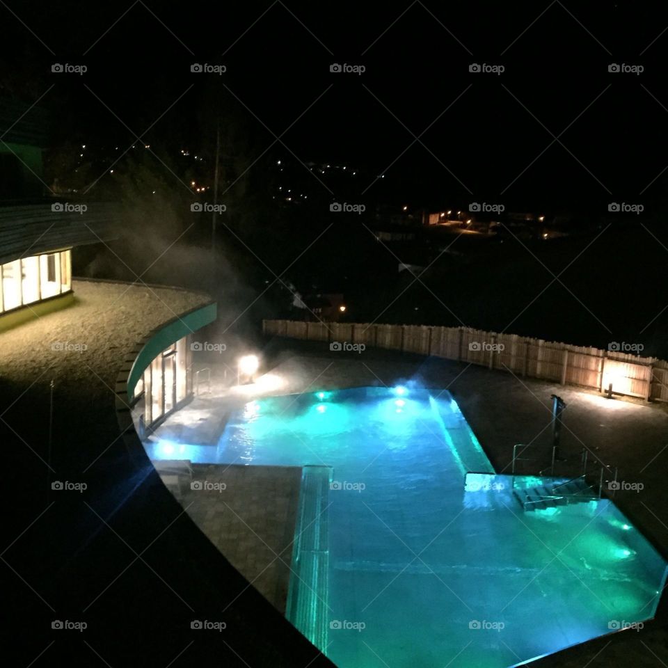 Outdoor heated pool Austria