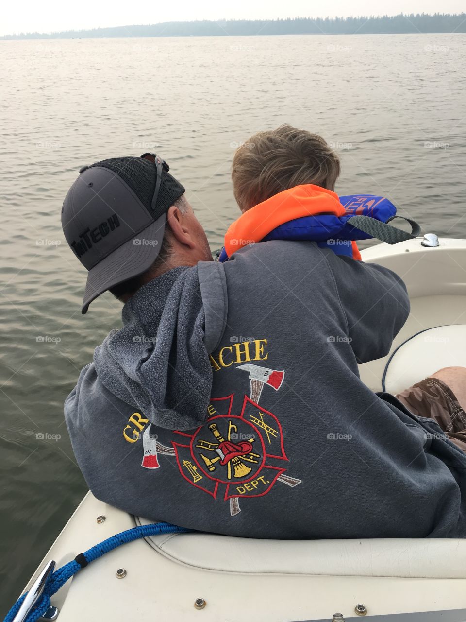 A boat ride with daddy