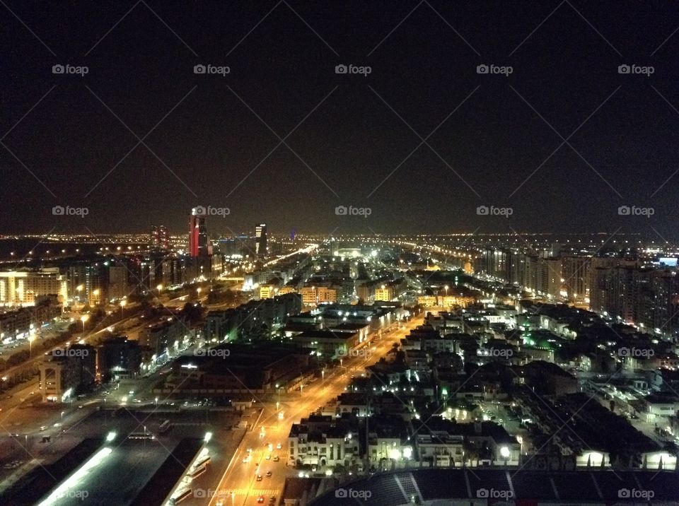 Abu Dhabi city from above