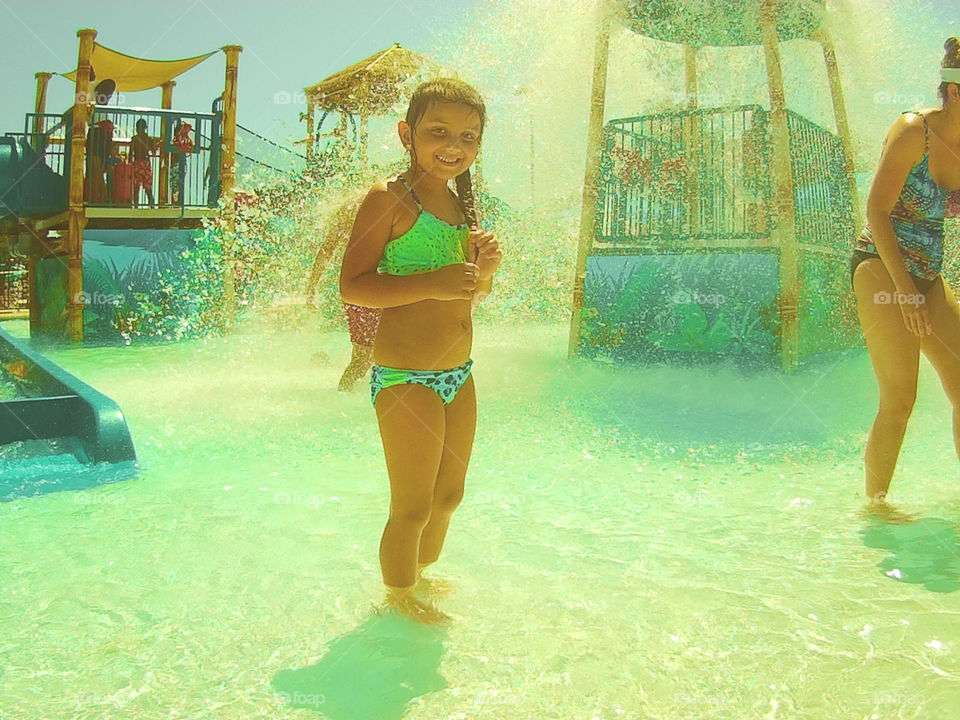 Water, Leisure, Summer, Bikini, Enjoyment