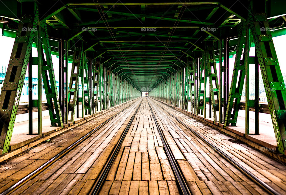 Gdanski Bridge Warsaw Poland