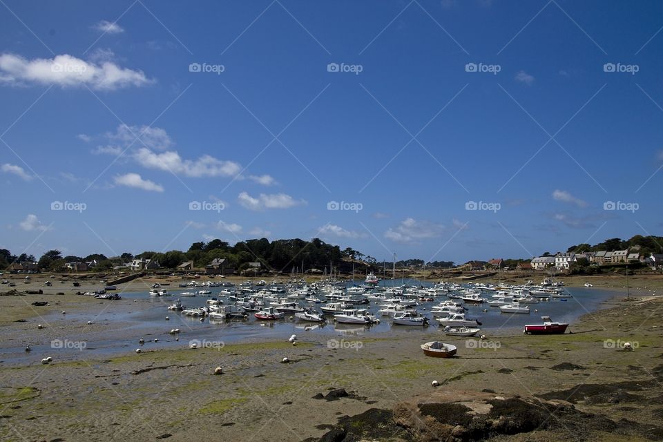 view of the beach in the region sea