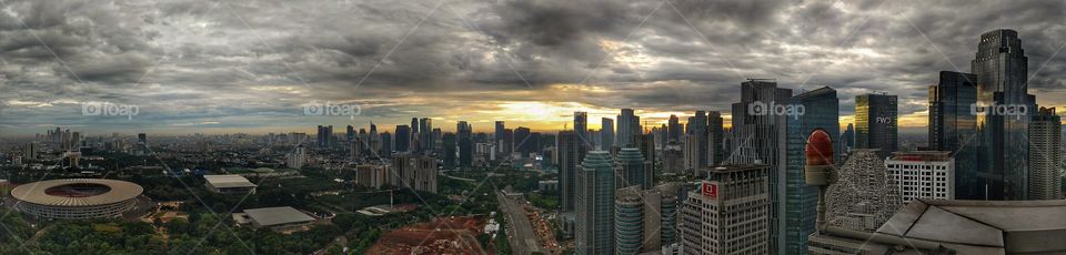 Jakarta this morning