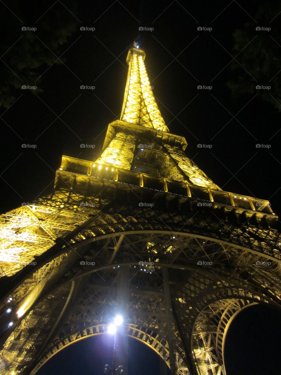 Eiffel Tower night