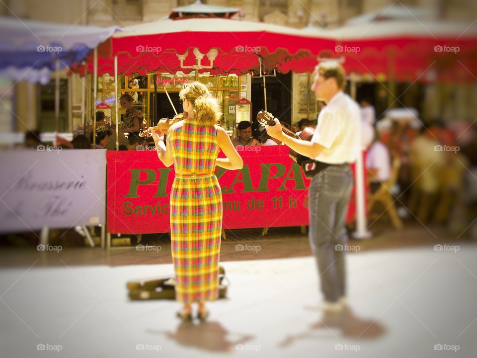 Buskers. Montpellier 