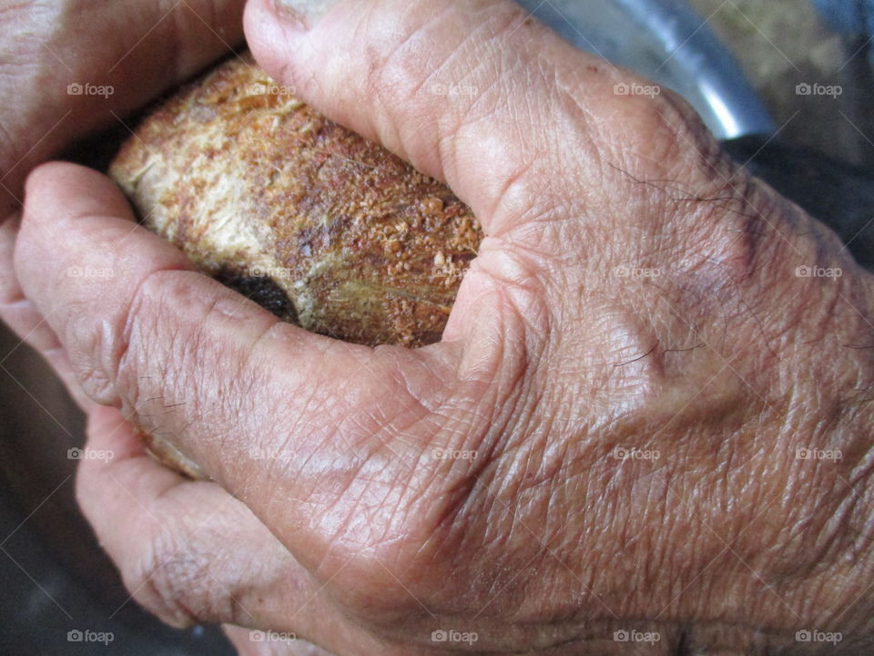 aging hands