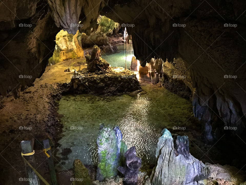 A Cave and its also a tourist spot in Cebu.