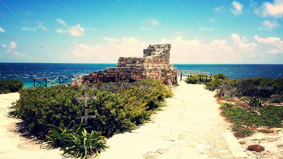 ruins. Mexican ruins