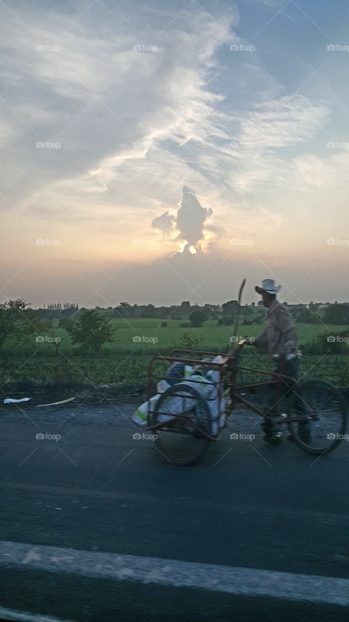 God watching over us