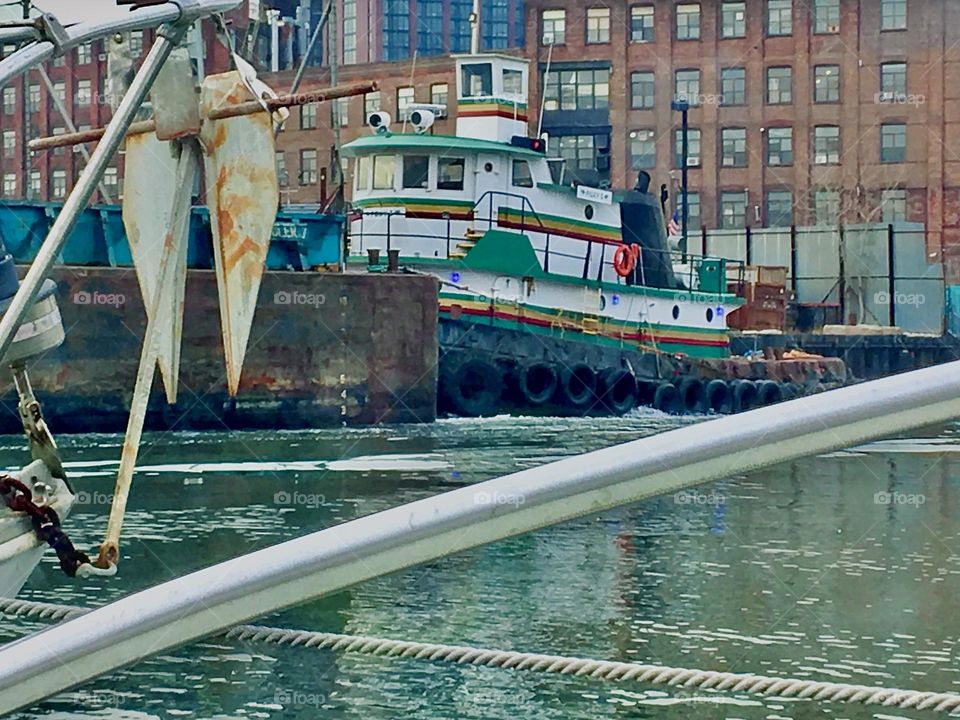 This beautiful shot of a large ocean cruiser passing us by on the East River at Newtown Creek in Long Island City, Queens was taken in late 2021. Hypnotic Productions
