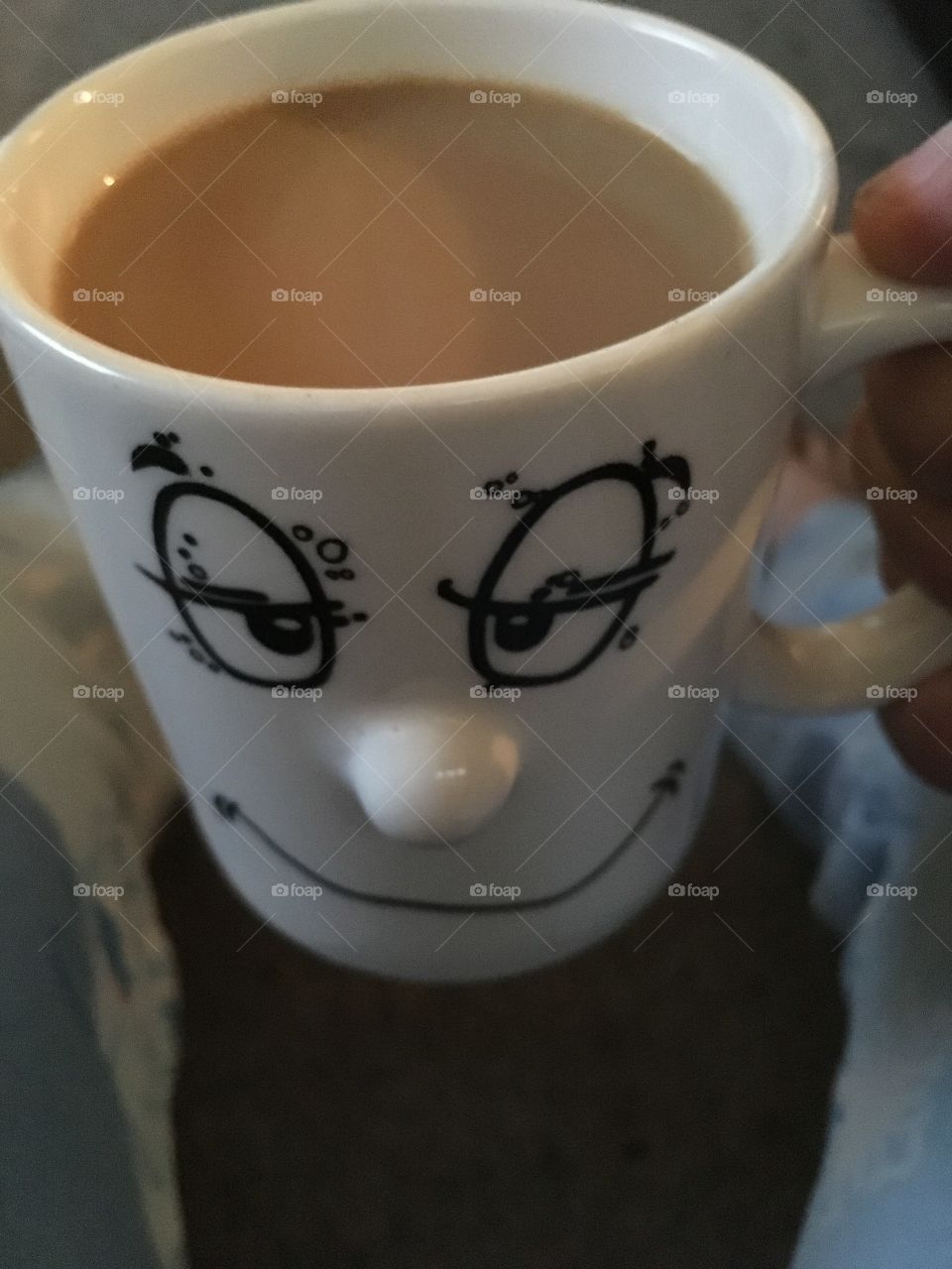 Coffee in the morning in one of my favorite cups 
