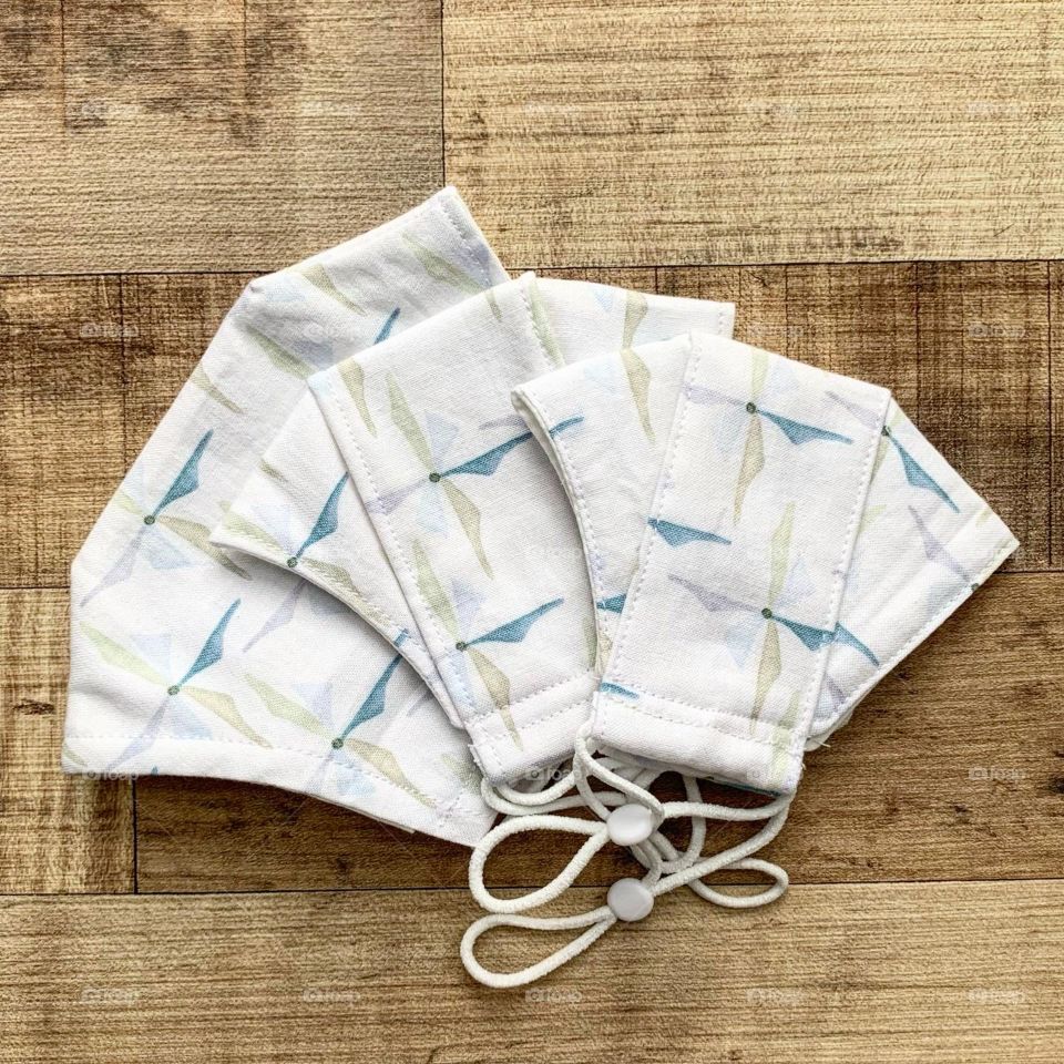 Twinning Handmade cotton reusable face masks for the family 