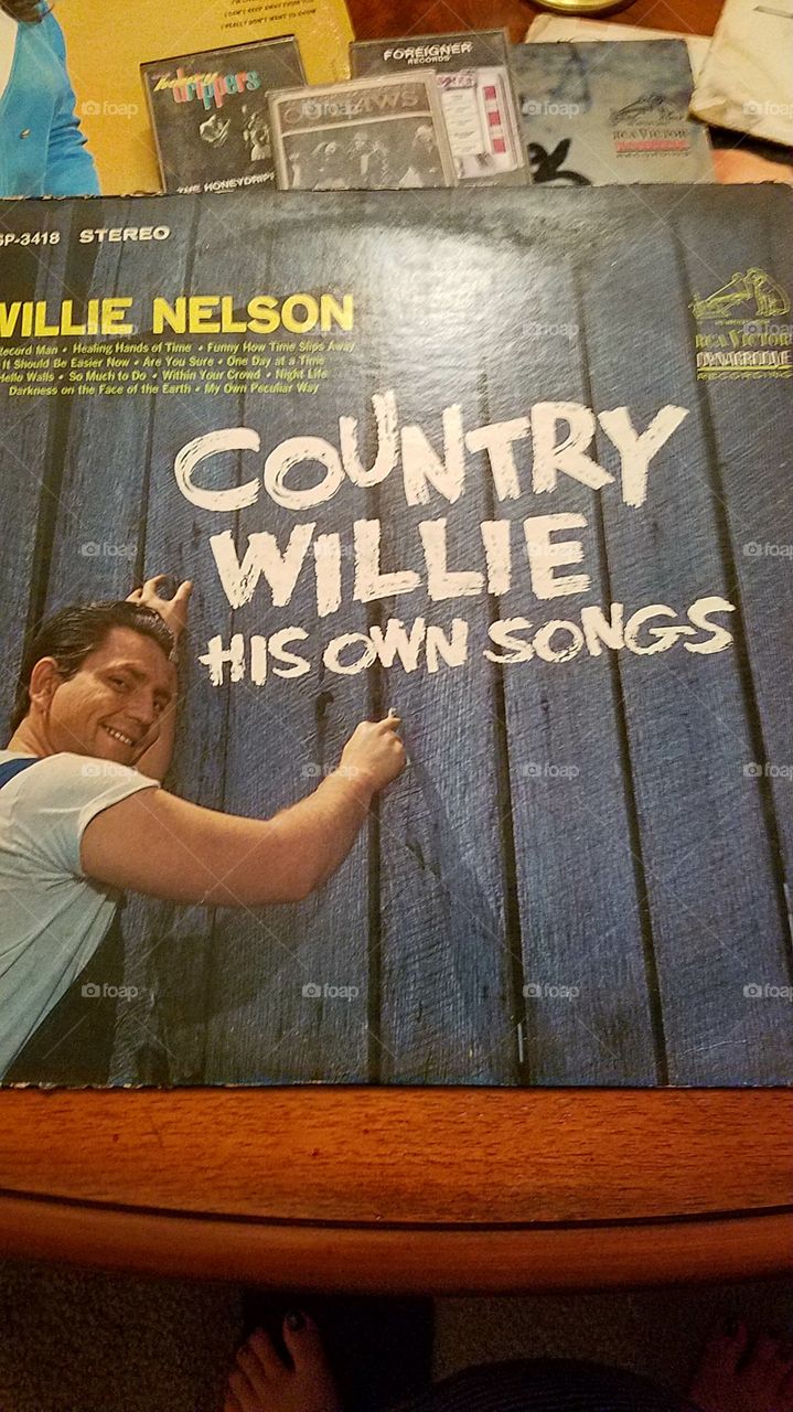 Willie on vinyl