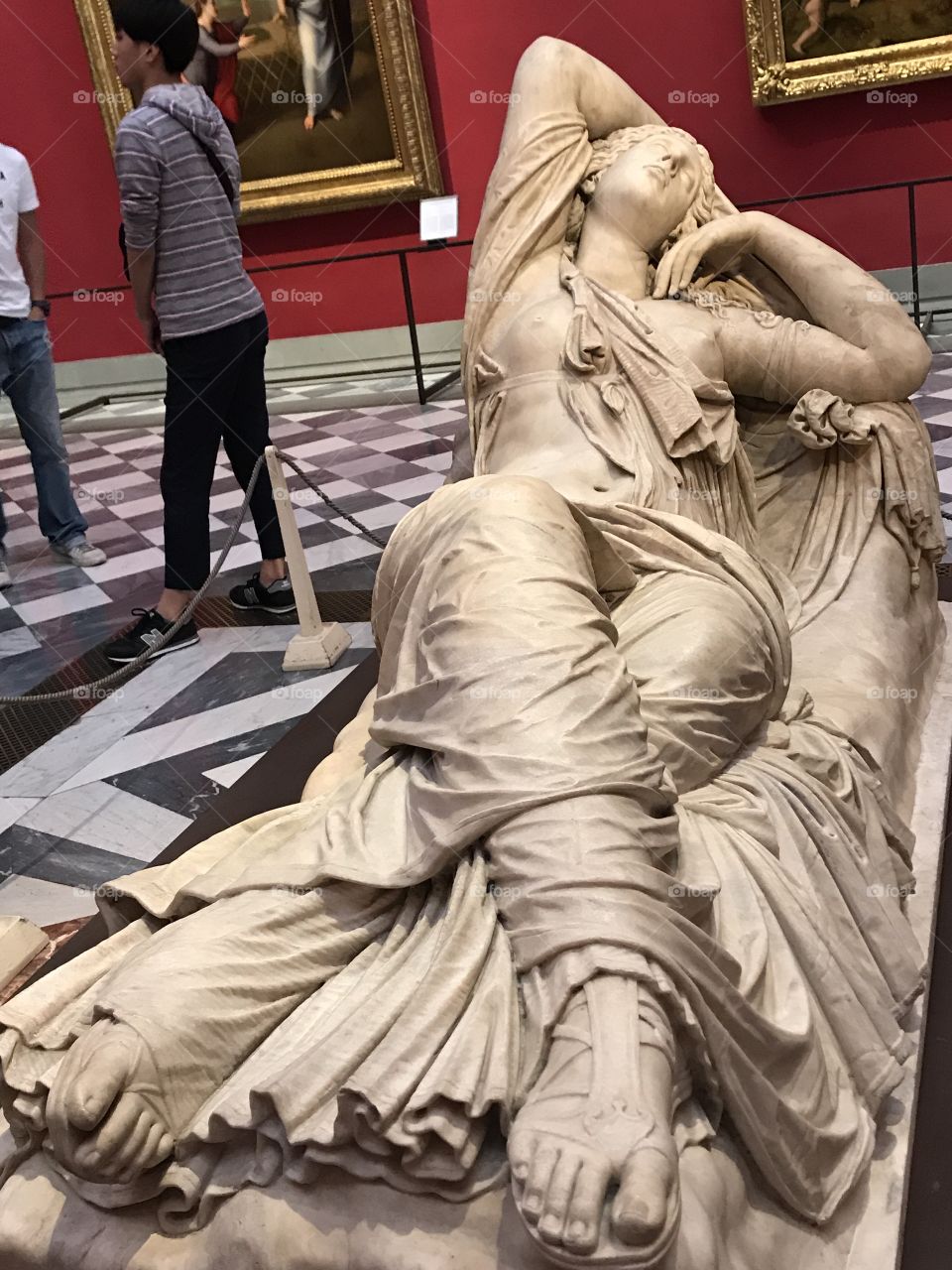 Ariadne, Goddess of the Labyrinth! This beauty of legend and myth, lays in the halls of Uffizi, Florence, returning in 2012 after 200 years. Stylish and timeless The Sleeping Ariadne is 1800 years old, a magnificent 3rd Century piece of antiquity.