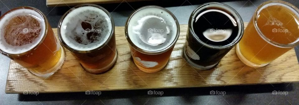 Beer in flight