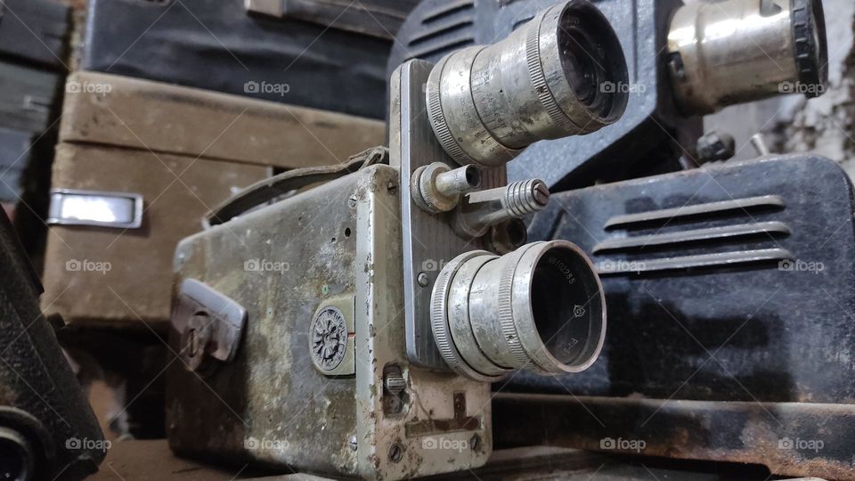 old cinema proector