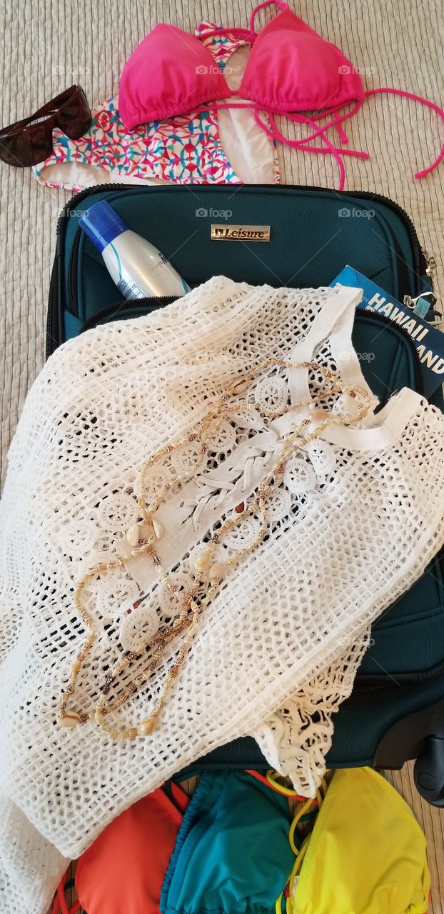 suitcase for holiday