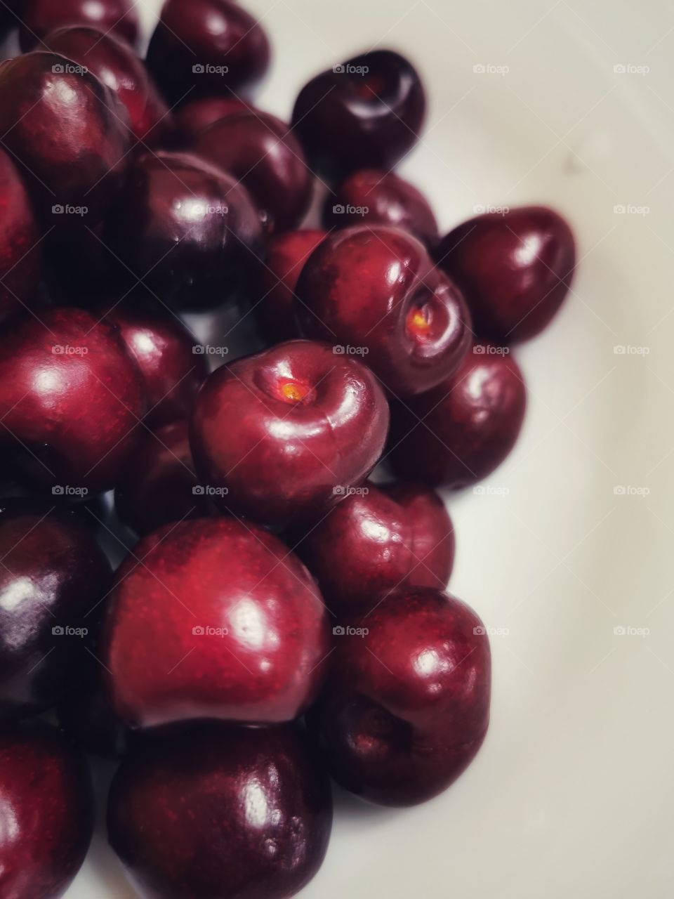 Fruits berry view bio fresh yummy healthy Red strawberry view table day part yellow melon day part cherry dark