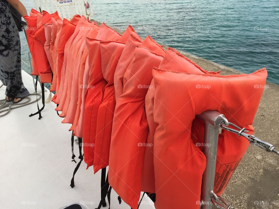Catamaran life jackets