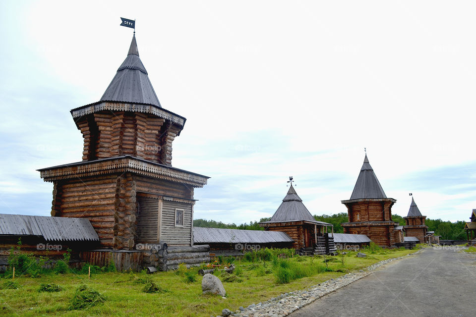 Monastery in Russian Nord