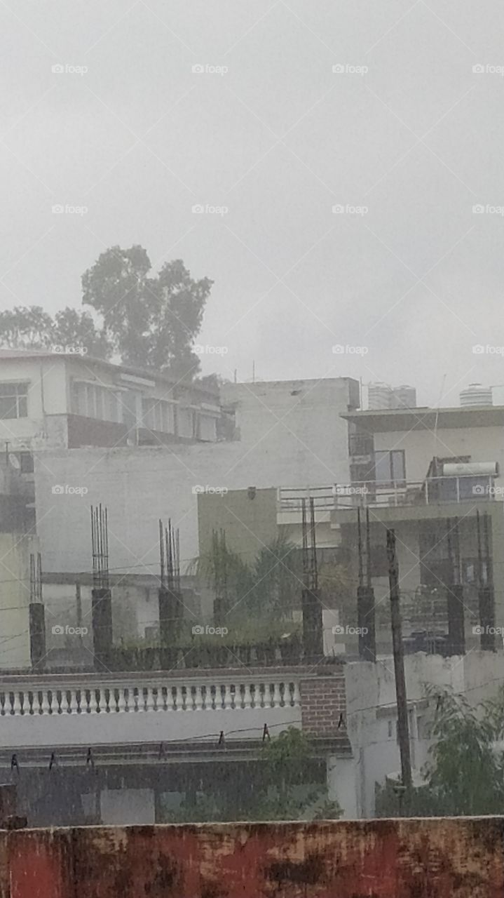 Heavy showers again; unique Dehradun weather