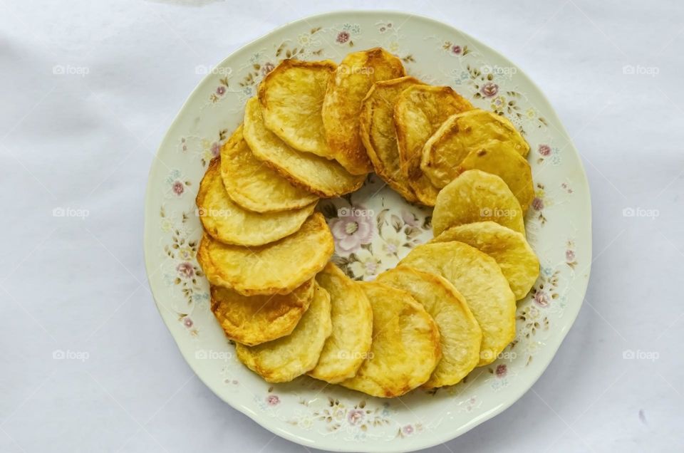 Fried White Potato