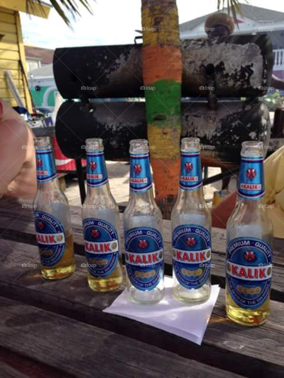 Drinking in the Bahamas