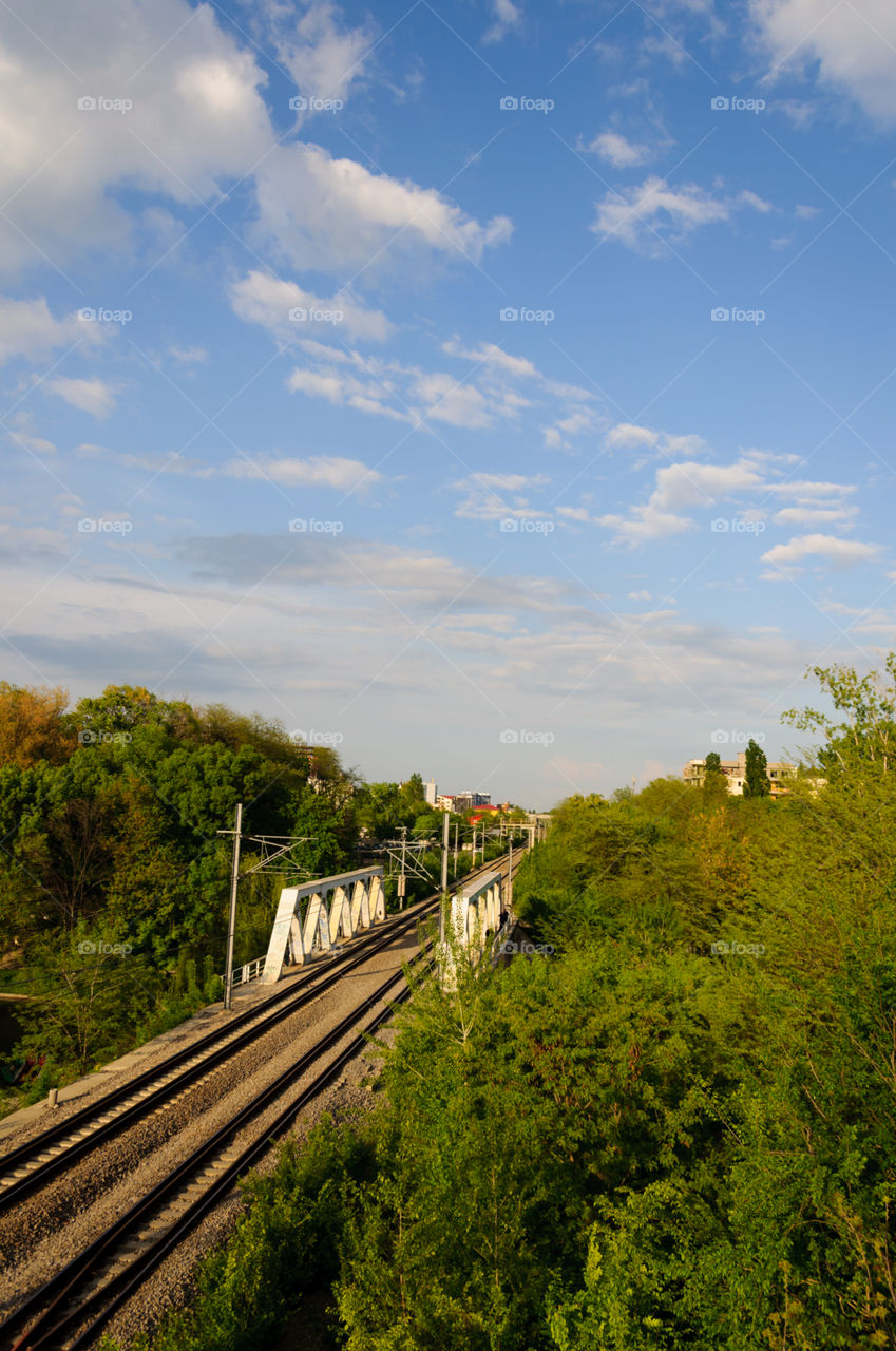 Above the rails