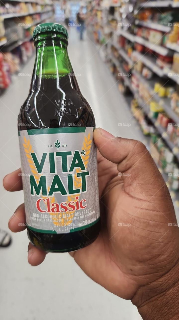 Shopping for Vita Malt drinks