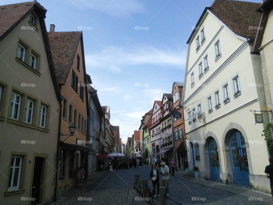 a small medieval town in Germany