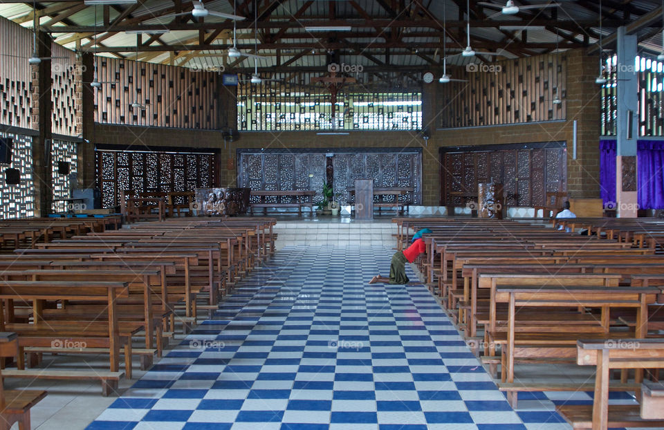 Church of St Michel, Libreville, Gabon