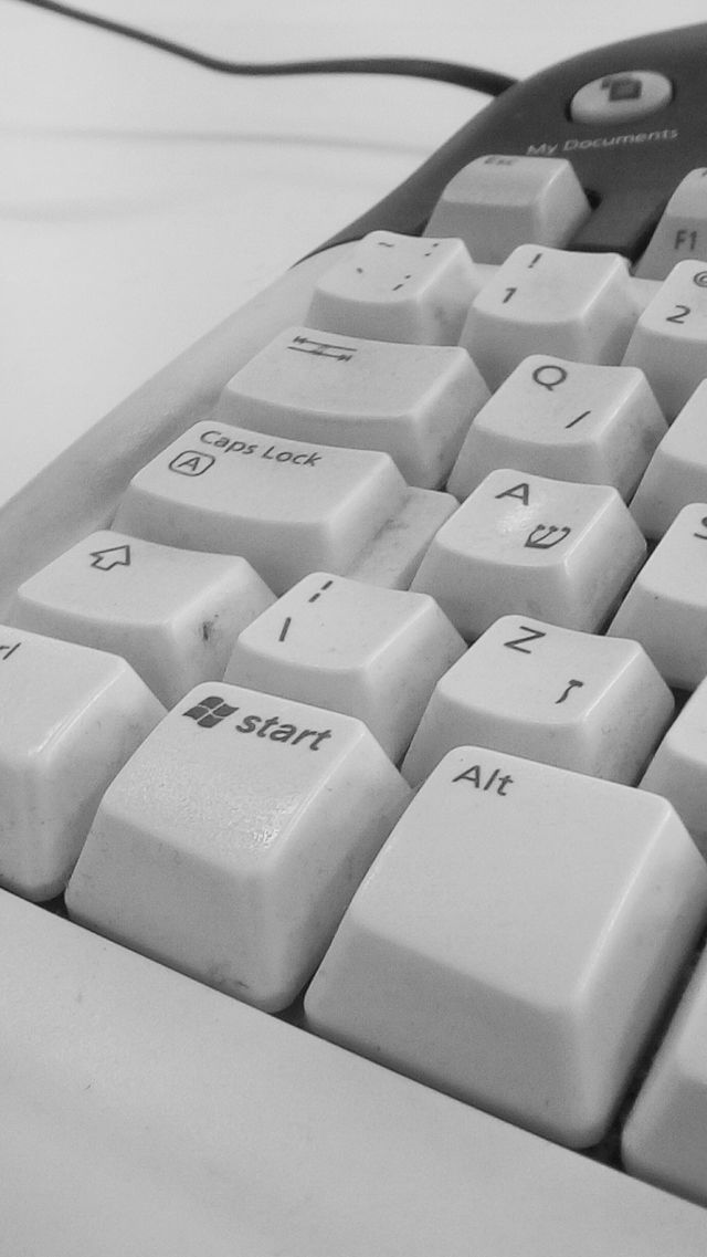 Technology computer in office