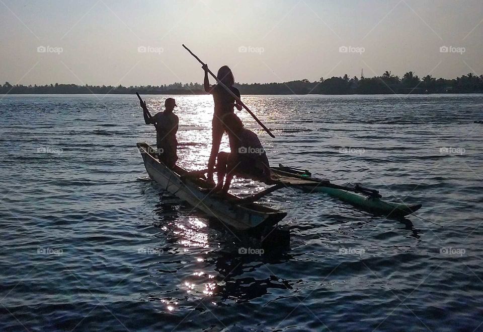 boat trip in Sri Lanka