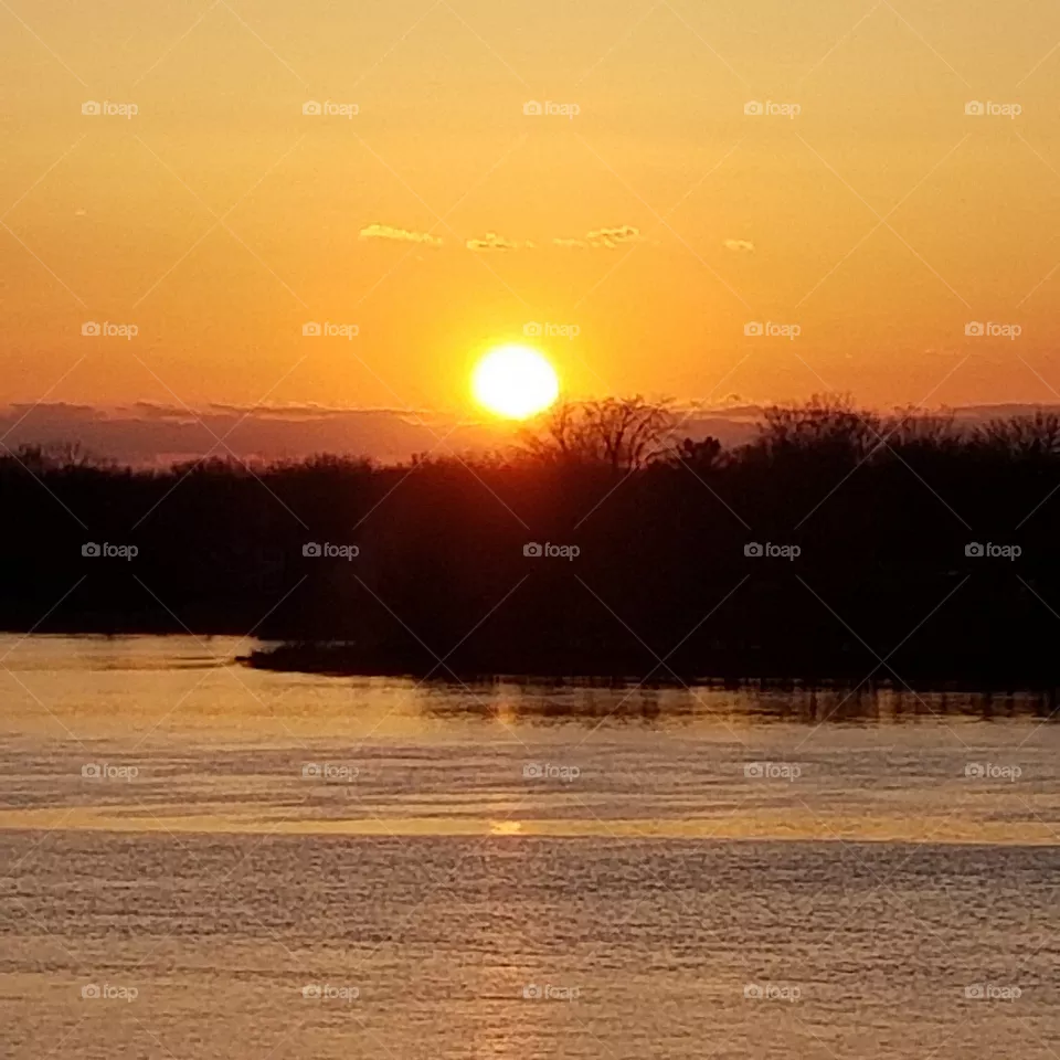 Golden sunset