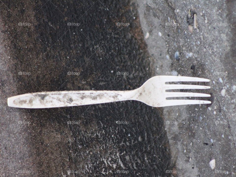Dirty fork. 