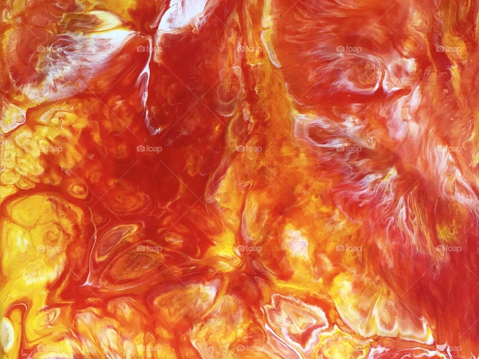 Fluid art in motion. 