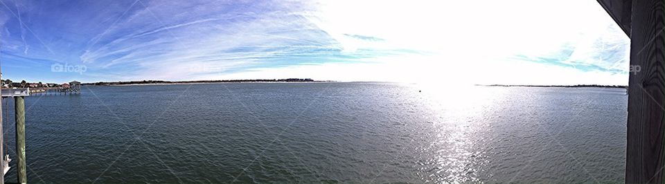 Ocean isle beach panorama