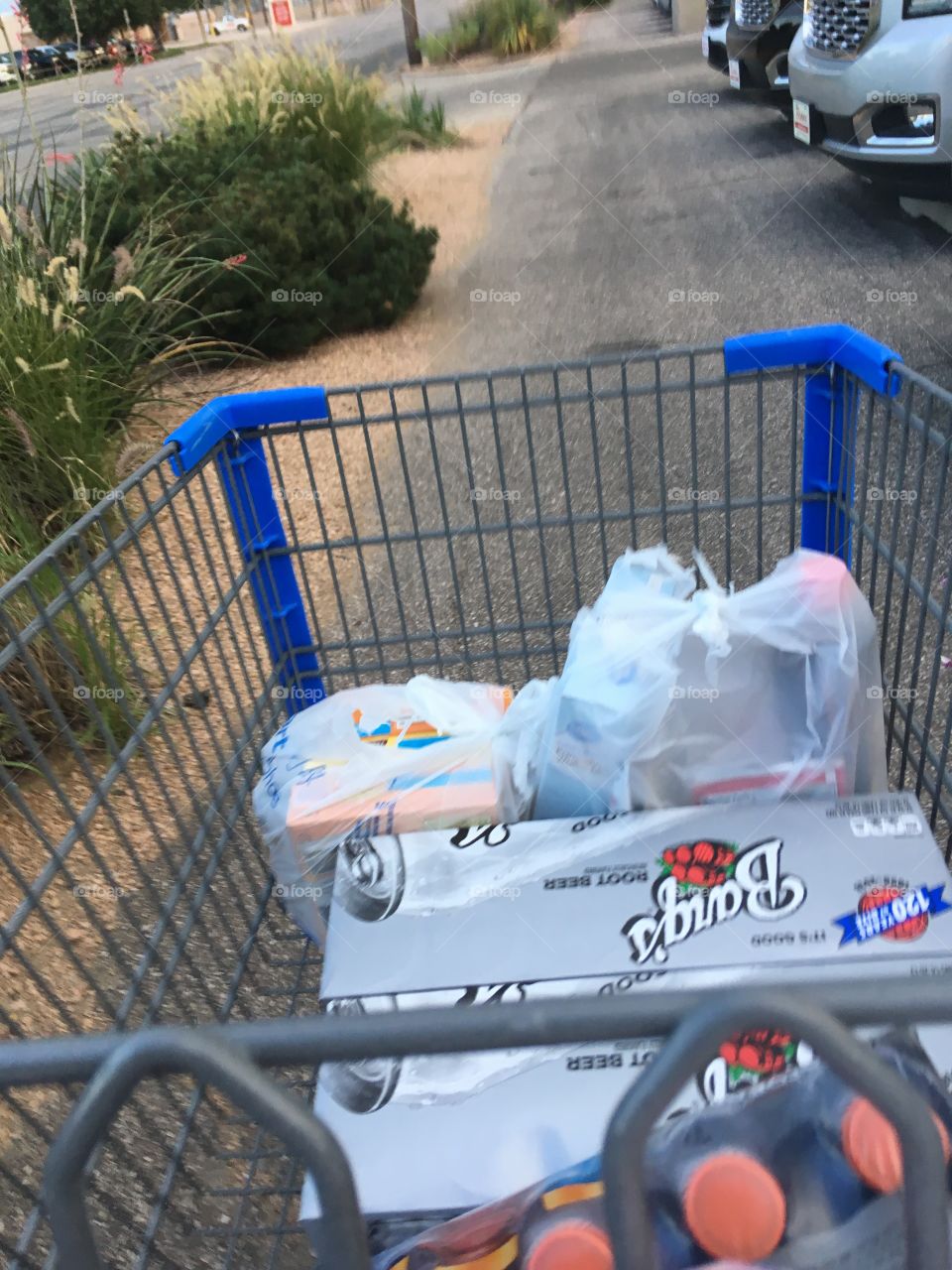 Barqs root beer is the best next to IBC, I was pushing my shopping cart back from Walmart.