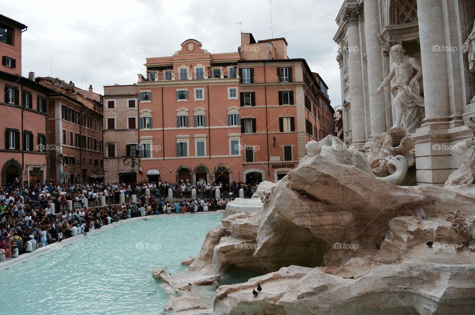Trevi fountain