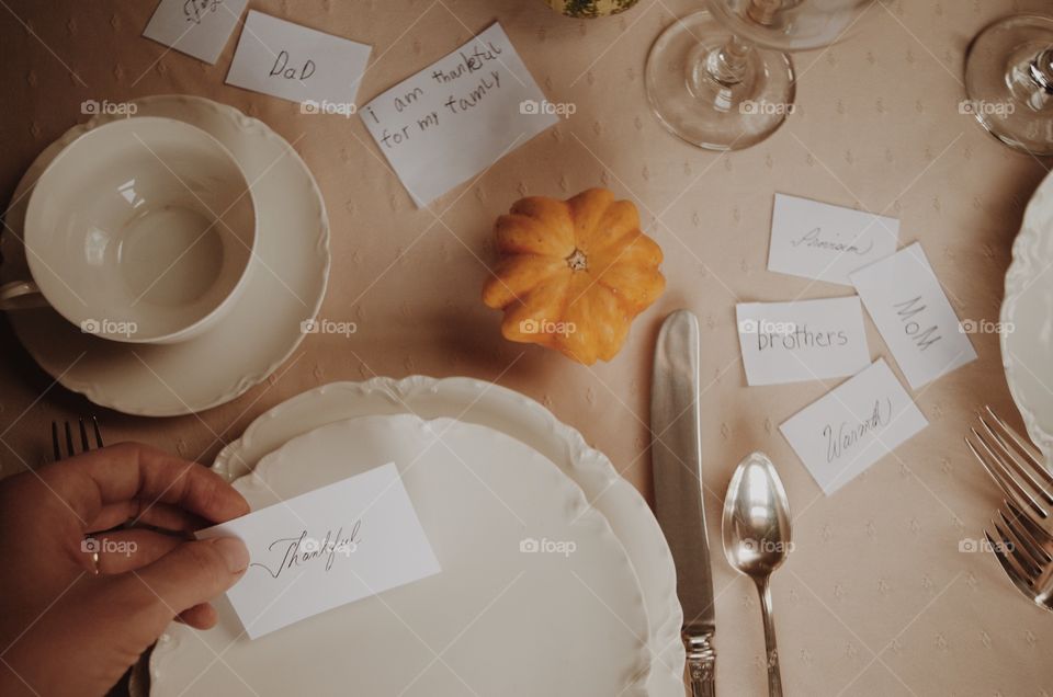 Giving Thanks