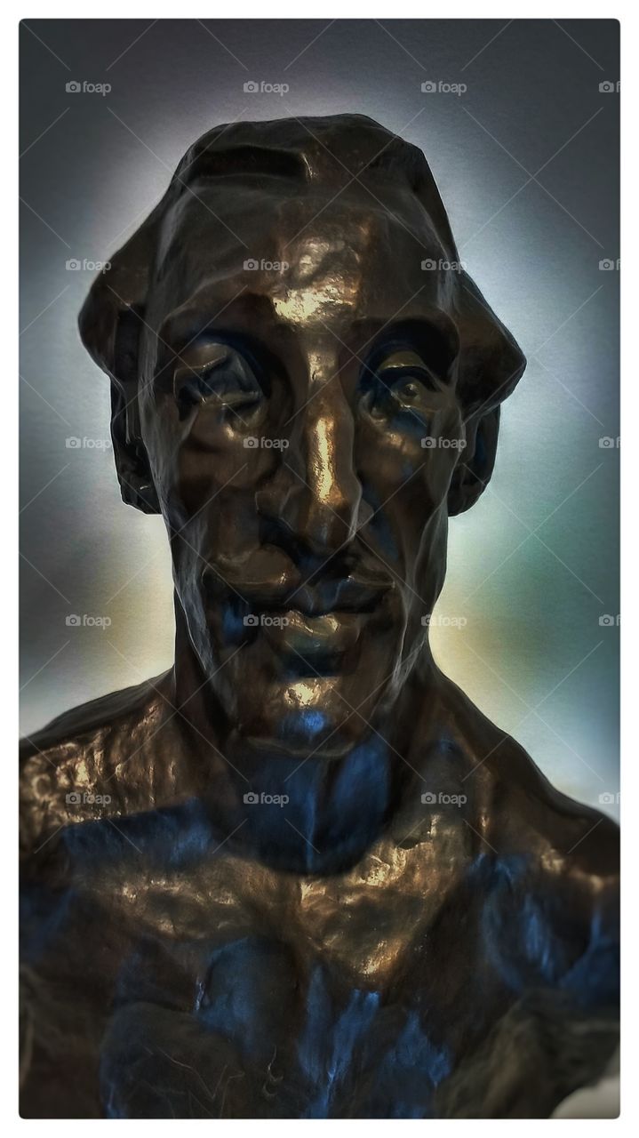Art, Sculpture, Statue, Man, Face